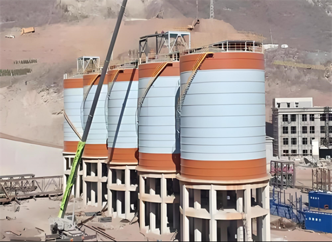 岳普湖高架钢板仓